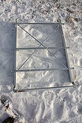 Общий вид санок сверху