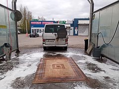 Полоскание ковра