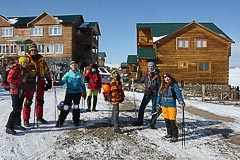 Сахюрта, выход на тренировочный выезд Сахюрта, выход на тренировочный выезд