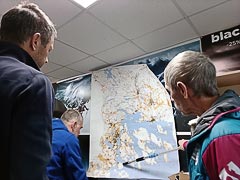 Обсуждение дистанции будущих соревнований