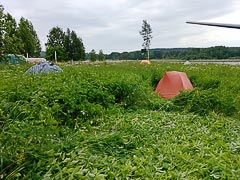 Лагерь организаторов