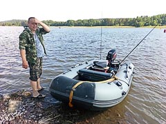Волонтёр Андрей отправляется на&nbsp;рыбалку